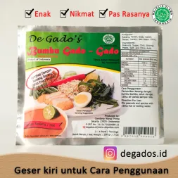 centerDe Gados Pedas Sedang Bumbu GadoGado 200grcenter