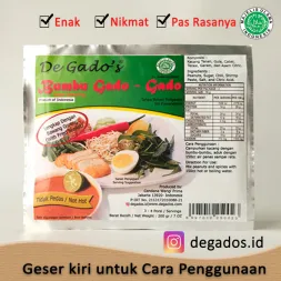 centerDe Gados Tidak Pedas Bumbu GadoGado 200grcenter